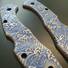 Japan Wave - Spyderco Delica 4, Lil' Matriarch Knife Scales by Svechnikov Knives