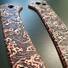 CIVIVI Conspirator maple handle scales - Japan Wave Baroque / hand-painted