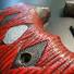 Smith And Wesson K/L Frame Round Butt Maple Grips - Katana Red Silver Coin / Hand-painted