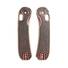 Knafs Lander 3 maple handle scales - Classic V2 Dark Cherry / hand-painted