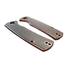 Petrified Fish Beluga 3.62" maple handle scales - Classic V2 Dark Cherry / hand-painted