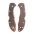 Old Classic Dark Cherry - Spyderco Delica 4, Lil' Matriarch Knife Scales by Svechnikov Knives
