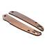 Spyderco Ikuchi walnut handle scales - Classic V2 / hand-painted