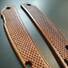 Spyderco Ikuchi walnut handle scales - Classic V2 / hand-painted