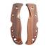 Spyderco RockJumper/LeafJumper walnut handle scales - Classic V2 / hand-painted