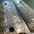 1911 Compact-Size Officers Maple Grips - Revelation 6:8 / Hand-painted
