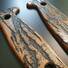 ESEE Model 3/4 maple handle scales - Roughness Bronze / hand-painted