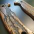 ESEE Model 5/6 maple handle scales - Roughness Bronze / hand-painted
