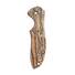 Roughness Bronze - Kershaw Emerson CQC 6K, 7K Knife Scale by Svechnikov Knives