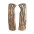 Petrified Fish Beluga 3.62" maple handle scales - Roughness Bronze / hand-painted