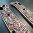 Benchmade Mini Bugout 533 maple handle scales - Sakura / hand-painted