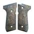 Beretta 92 full-size maple grips - Santa Muerte Black / hand-painted