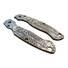 Spyderco Military 2 maple handle scales - Skeleton / hand-painted