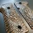 Beretta 92 Full-Size Maple Grips - Temple Knight / Hand-painted
