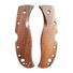 Spyderco RockJumper/LeafJumper walnut handle scales - Traditional / hand-painted