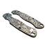 Spyderco Para Military 2 maple handle scales - Vegvisir X Viking / hand-painted