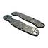Spyderco Para Military 2 maple handle scales - Vegvisir X Viking Black / hand-painted