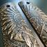 1911 Full-Size Round Butt Maple Grips - War Chief / Hand-painted
