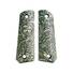 Browning 1911 22 / 380 maple grips - Wild Thickets Green / hand-painted