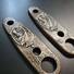 ESEE Izula 2 maple handle scales - Catrina / hand-painted