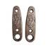 ESEE Izula 2 walnut handle scales - Catrina Dark / hand-painted