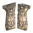 Beretta 92 full-size maple grips - Code 002 / hand-painted