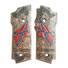 Smith And Wesson 645 maple grips - Deo Vindice / hand-painted