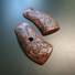Iver Johnson American Buldog Maple Grips - Eagle Arrows Dark Cherry / Hand-painted