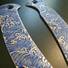 Okładziny noża Artisan Cutlery Arroyo z klonu - Japan Wave / ręcznie malowane