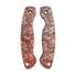 Spyderco Military maple handle scales - Japan Wave Baroque / hand-painted