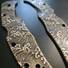 Spyderco Endura 4/Matriarch 2 maple handle scales - Japan Wave Classic / hand-painted