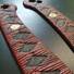 Katana Red Gold Coin - CIVIVI Elementum Button Lock Knife Scales by Svechnikov Knives