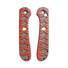 Katana Red Gold Coin - CIVIVI Elementum Button Lock Knife Scales by Svechnikov KnivesKatana Red Gold Coin - CIVIVI Elementum Button Lock Knife Scales by Svechnikov Knives