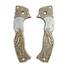 Cold Steel 4-Max Scout maple handle scales - Moon Raven / hand-painted