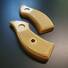 Old Classic Gold Emblemmed (10mm) - Smith & Wesson J-Frame Round Butt Grips