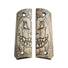 1911 full-size maple grips - Pumpkin / hand-painted
