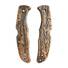Spyderco Endura 4/Matriarch 2 maple handle scales - Roughness Bronze / hand-painted