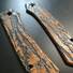 WE Knife Big Banter maple handle scales - Roughness Bronze / hand-painted