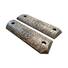1911 Full-Size Bobtail Maple Grips - Saint Benedict Medal / Hand-painted