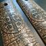 1911 Full-Size Bobtail Maple Grips - Saint Benedict Medal / Hand-painted