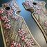 Beretta 80X Cheetah Maple Grips - Sakura / Hand-painted