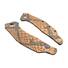 Zero Tolerance ZT 0357 maple handle scales - Snake Skin Rattlesnake (3166) / hand-painted