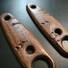 Traditional Cracks Walnut - ESEE Izula-2 Knife Scales by Svechnikov Knives