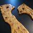 Cold Steel 4-Max Scout karelian birch handle scales - Traditional / hand-painted
