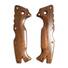 Cold Steel AD-10 walnut handle scales - Traditional / hand-painted