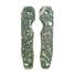Spyderco Smock maple handle scales - Wild Thickets Green / hand-painted