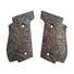 Walther PDP steel frame compact walnut grips - Wild Thickets Dark / hand-painted