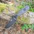 ESEE Izula maple handle scales - Wood Bark (3169) / hand-painted